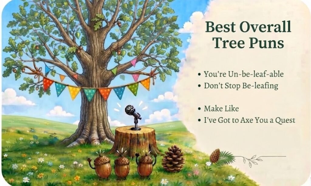 Best Overall Tree Puns