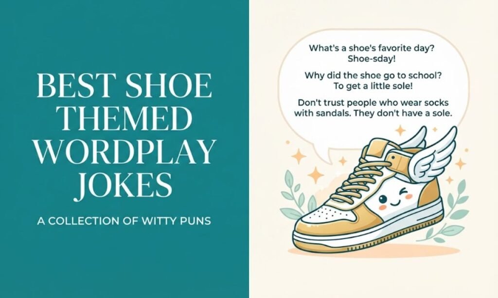 Best Shoe Themed Wordplay Jokes