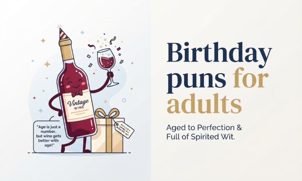Birthday puns for adults