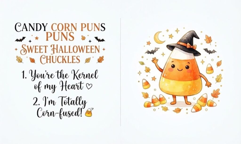 Candy Corn Puns for Halloween