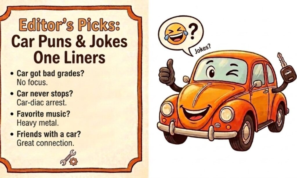 Car puns and jokes one liners