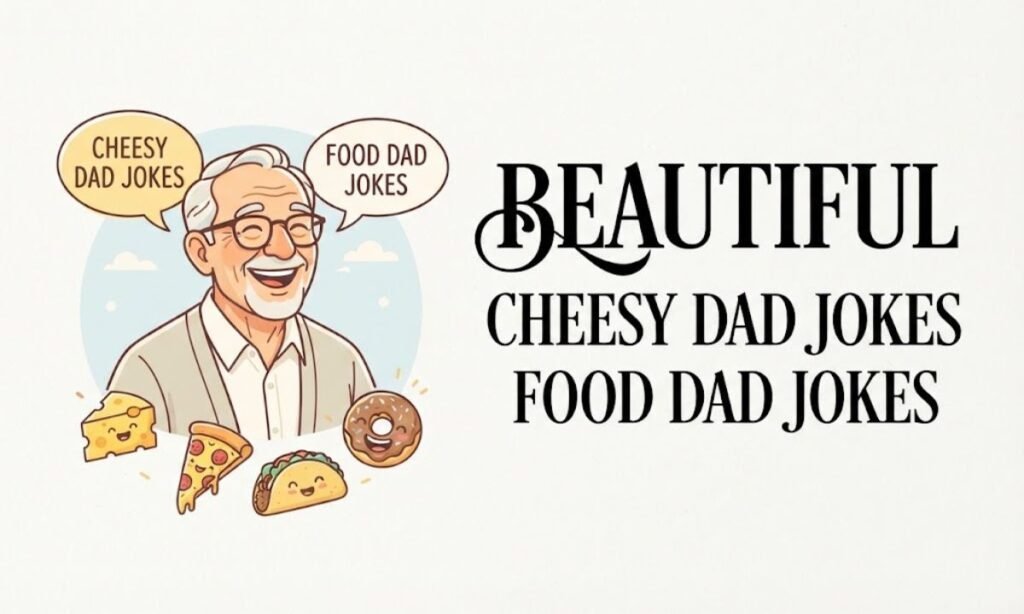 Cheesy Dad Jokes and Food Dad Jokes