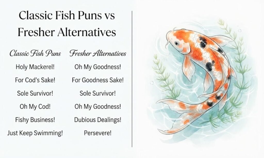 Classic Fish Puns vs Fresher Alternatives