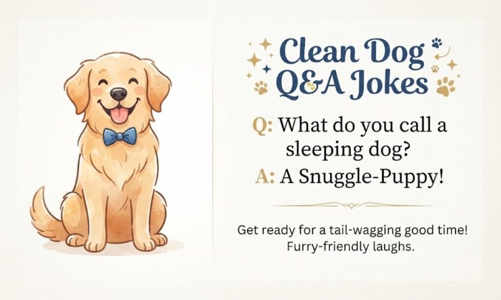 Clean Dog Q&A Jokes
