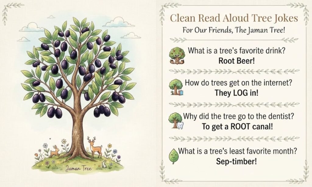 Clean Tree Jokes and Puns for Kids