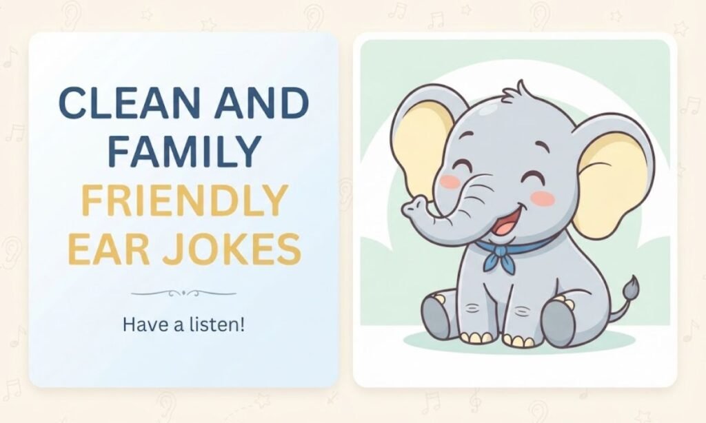 Clean and Family Friendly Ear Jokes