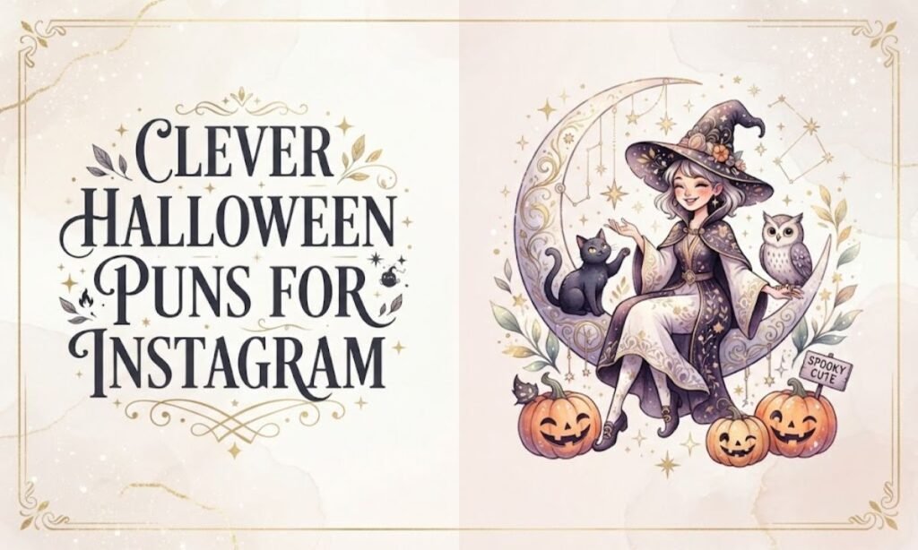 Clever Halloween Puns for Instagram
