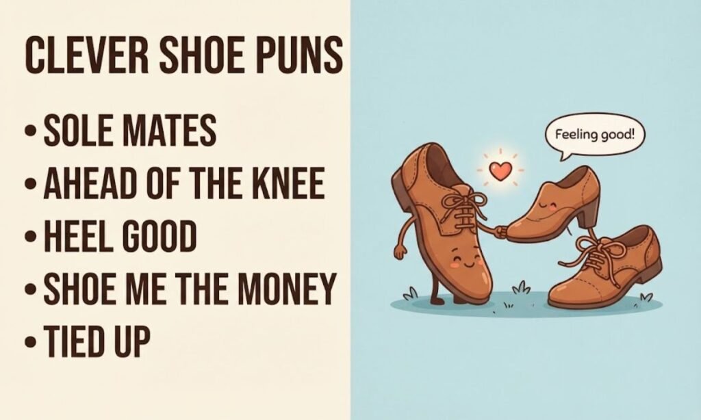 Clever Shoe Puns