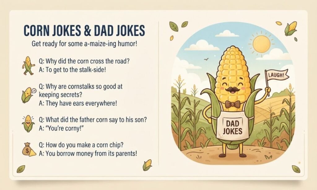 Corn Jokes and Dad Jokes