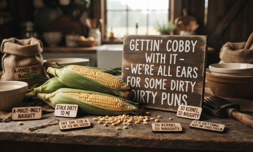 Corn puns dirty