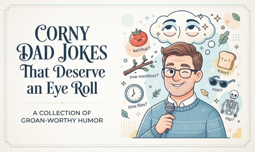 Corny Dad Jokes That Deserve an Eye Roll
