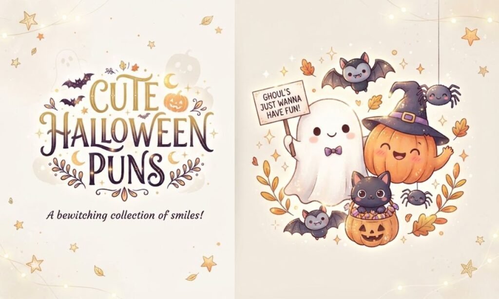 Cute Halloween puns