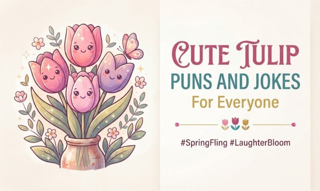 Cute Tulip Puns And Jokes for Everyone