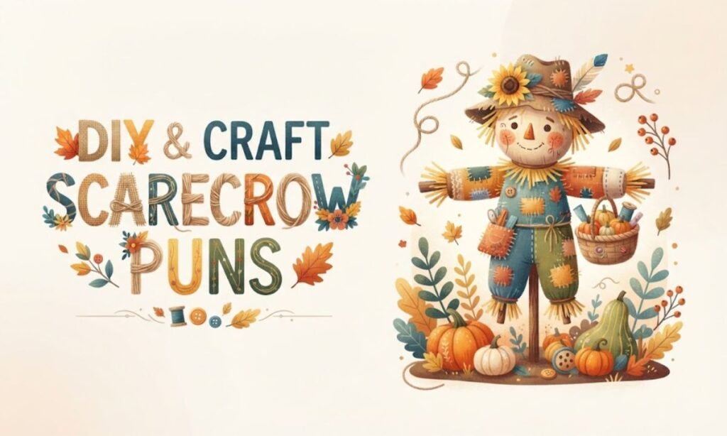 DIY and Craft Scarecrow Puns