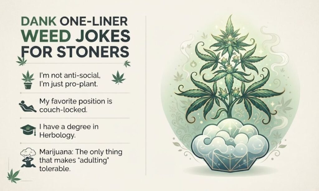 Dank One-Liner Weed Jokes for Stoners