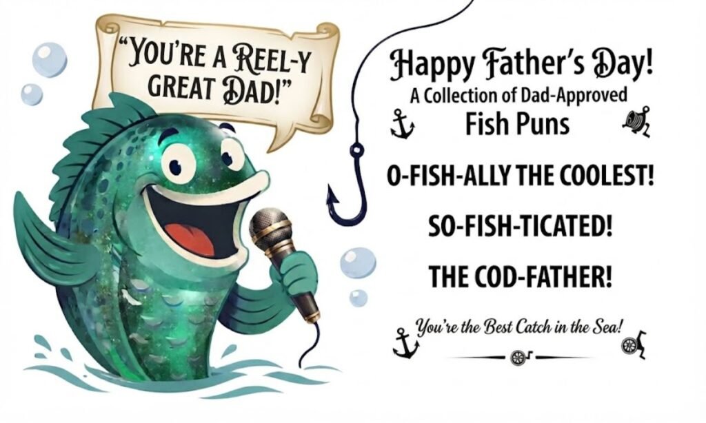 Father's  Day Fish Puns