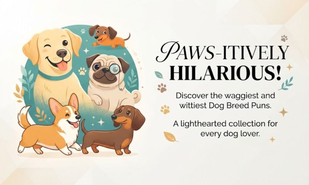 Dog Breed Puns for Labs, Pugs, Corgis, Dachshunds, and More