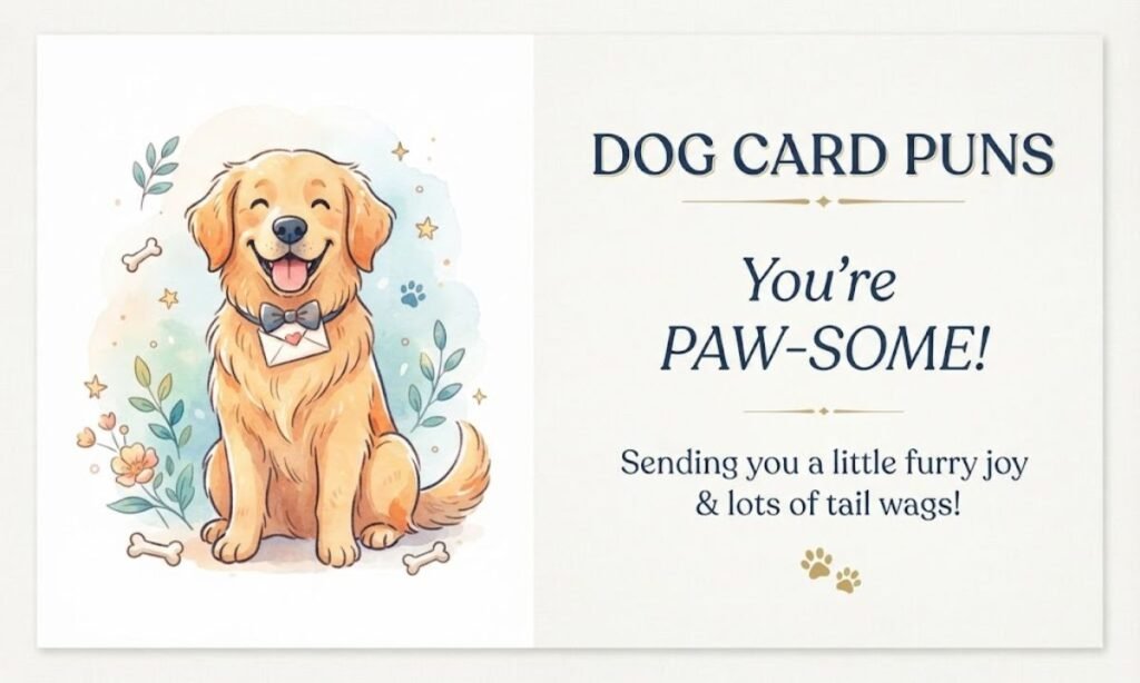 Dog Card Puns