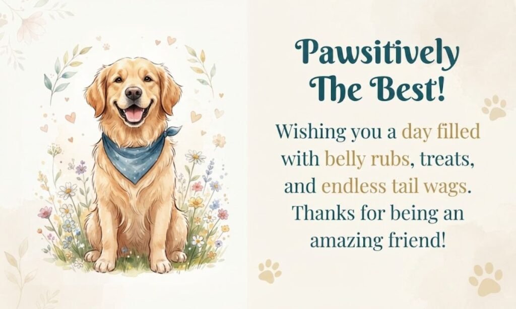 Dog Friendship Puns and General Greeting Card Lines