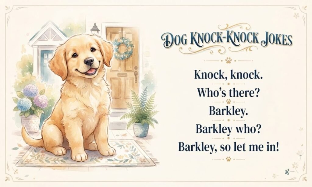 Dog Knock Knock Jokes