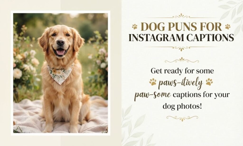 Dog Puns for Instagram Captions