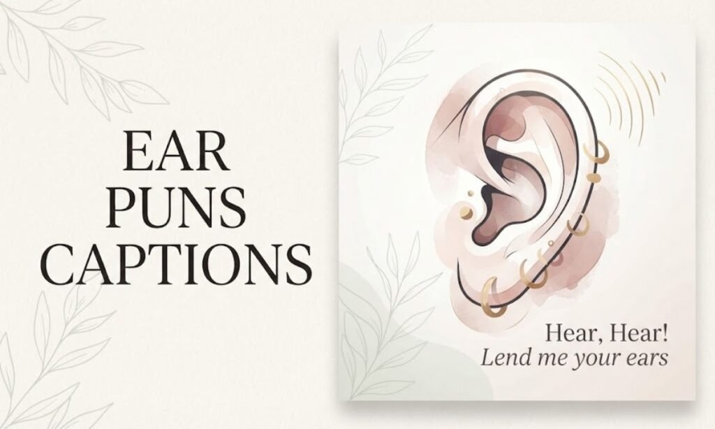 Ear puns captions