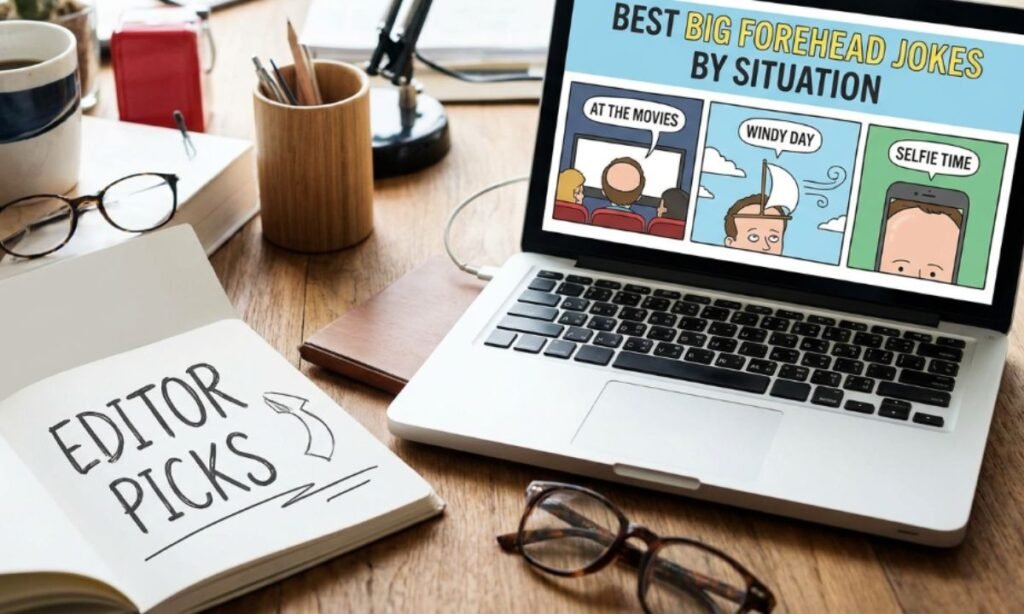 Editor Picks Best Big Forehead Jokes by Situation