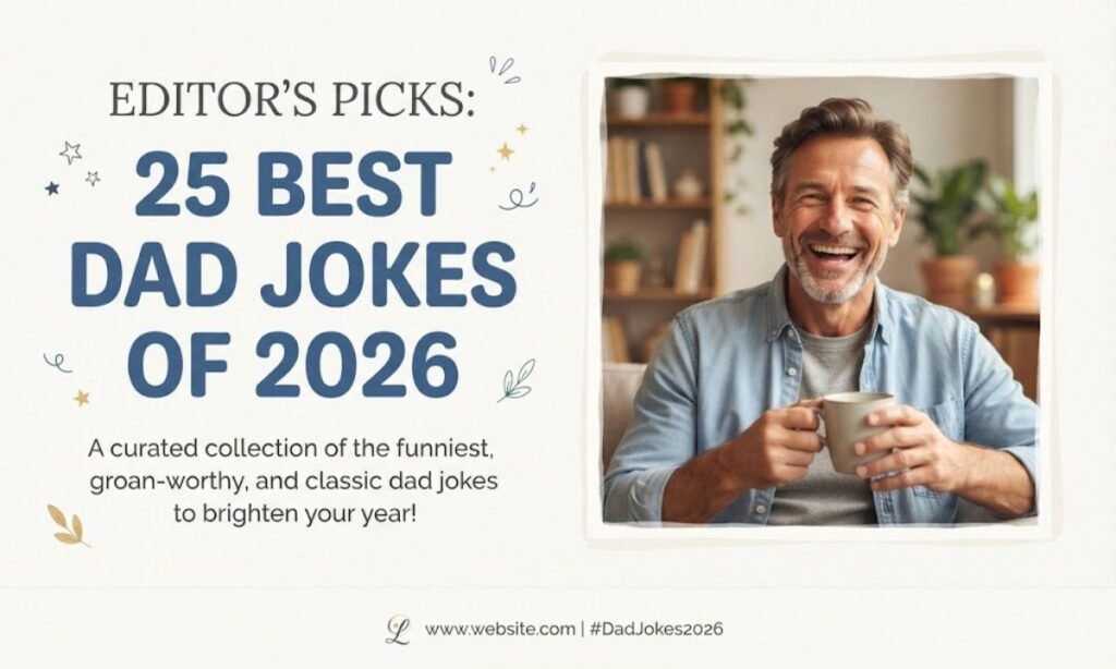 Editor’s Picks 25 Best Dad Jokes of 2026