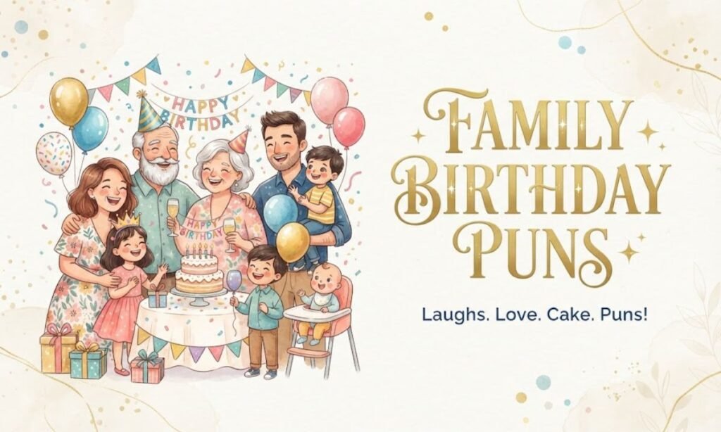 Family Birthday Puns