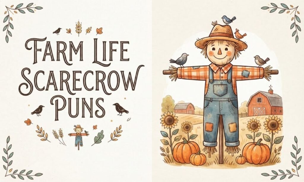 Farm Life Scarecrow Puns