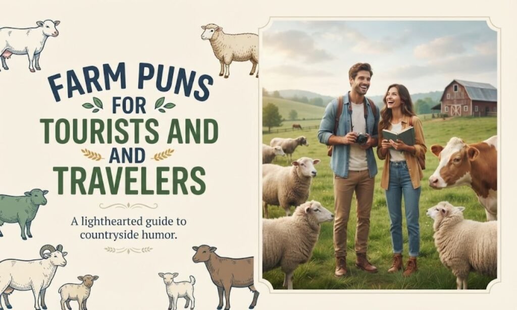 Farm Puns for Tourists and Travelers