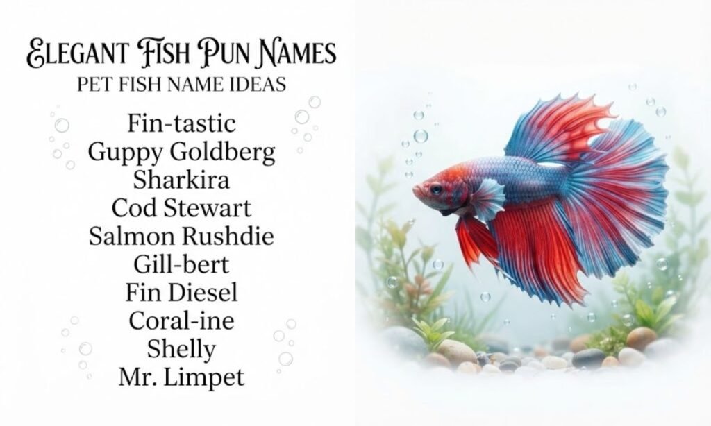 Fish Pun Names and Pet Fish Name Ideas