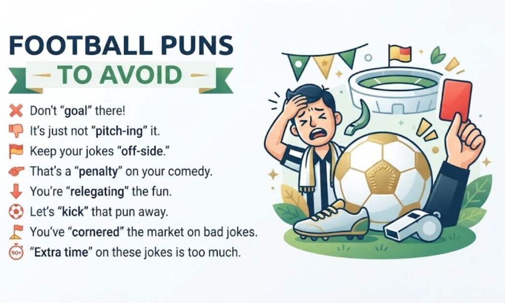 Football Puns to Avoid