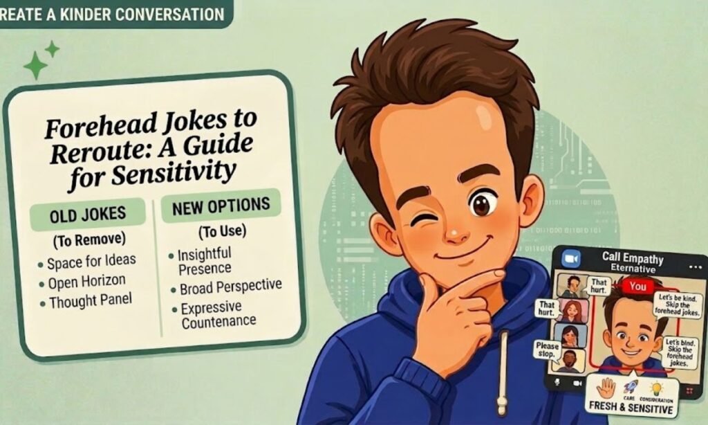 Forehead Jokes to Avoid