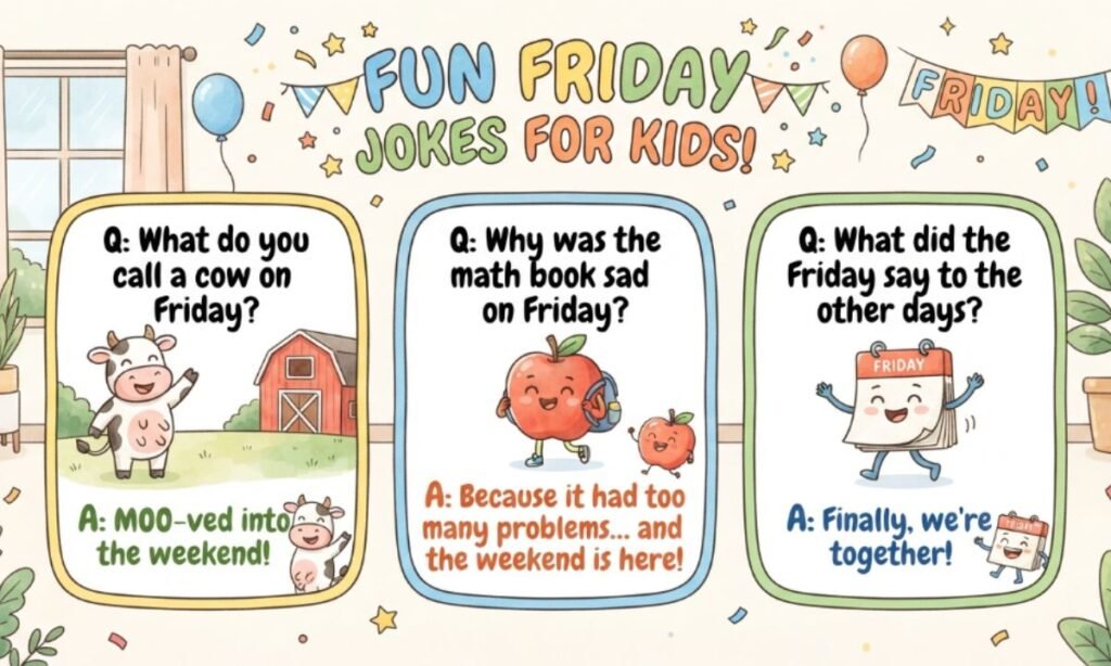 Friday jokes for kids
