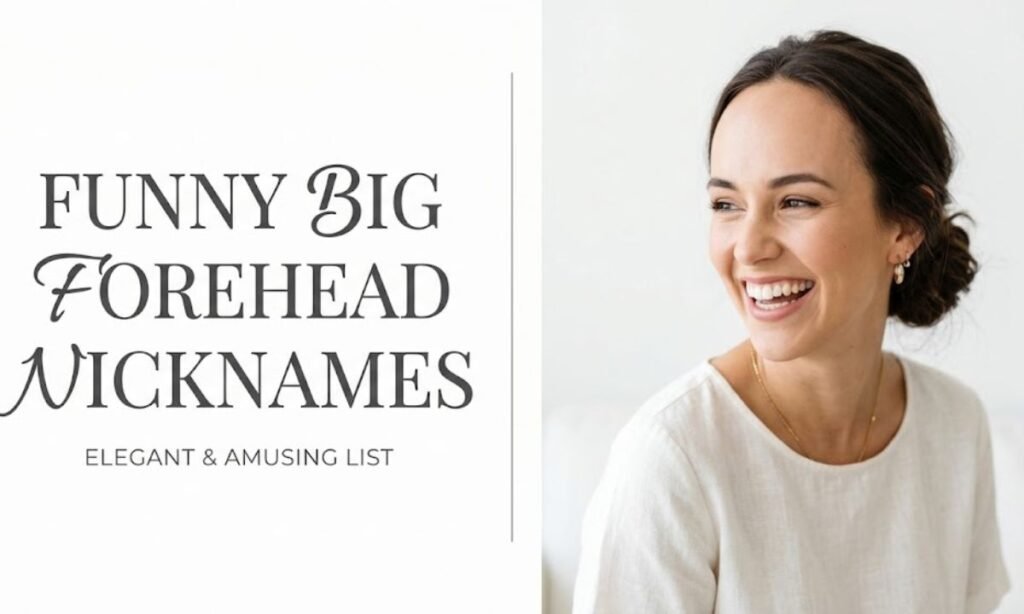 Funny Big Forehead Nicknames