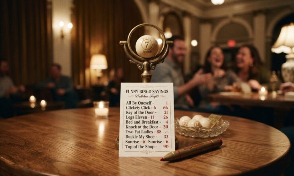 Funny Bingo Sayings
