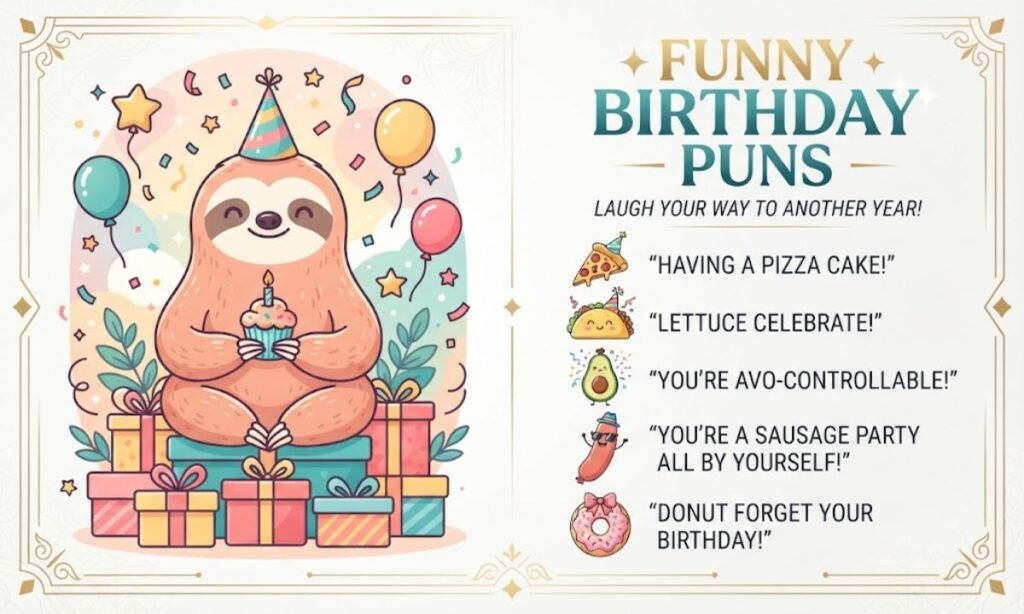 Funny Birthday Puns