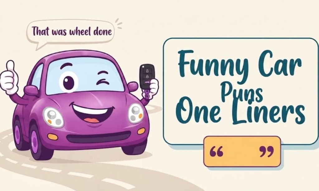 Funny Car Puns One Liners