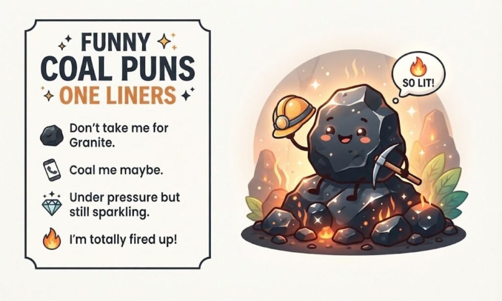 Funny Coal Puns One Liners