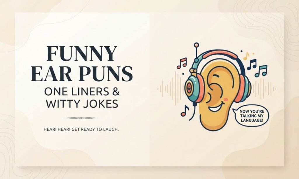 Funny Ear Puns One Liners