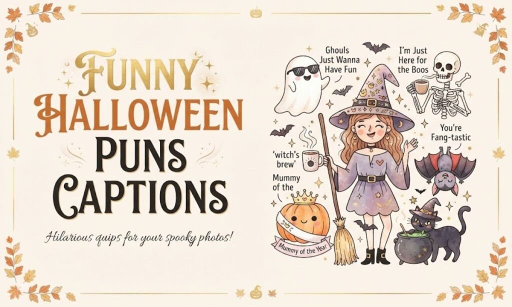 Funny Halloween Puns Captions