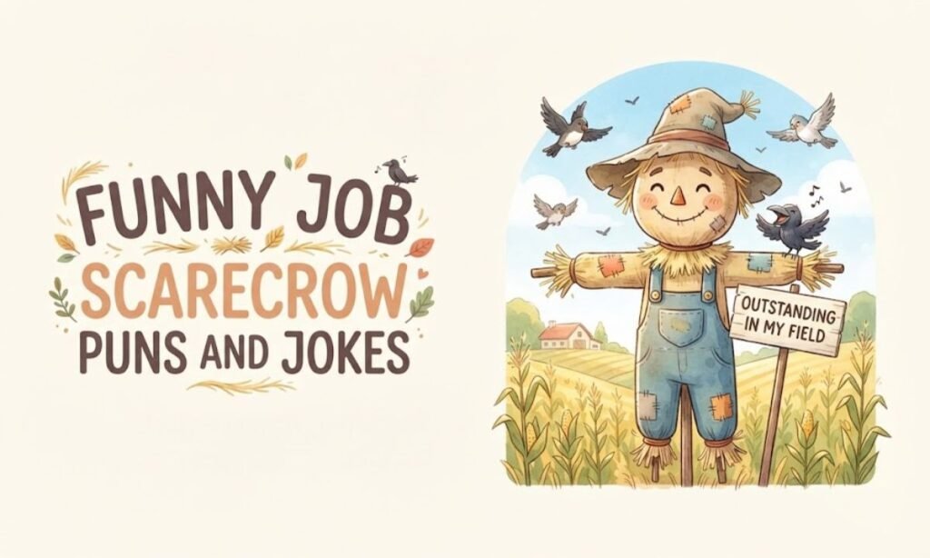Funny Job Scarecrow Puns And Jokes