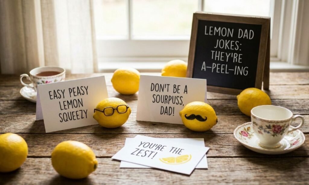 Funny Lemon Puns and Lemon Dad Jokes