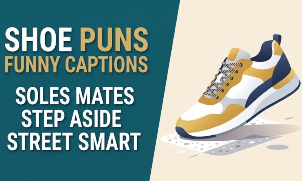 Funny Shoe Puns Captions
