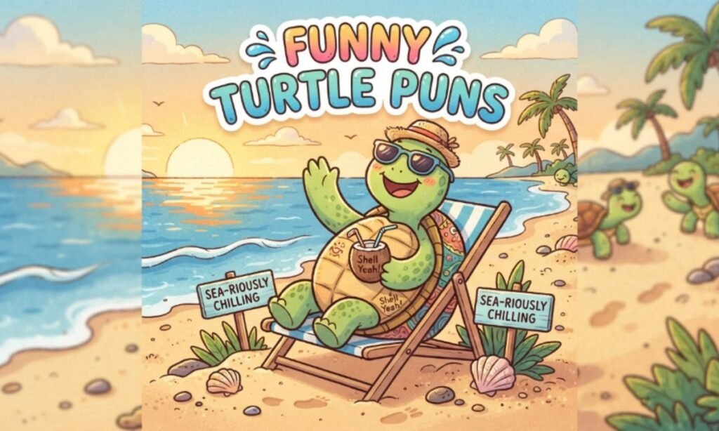 Funny Turtle Puns