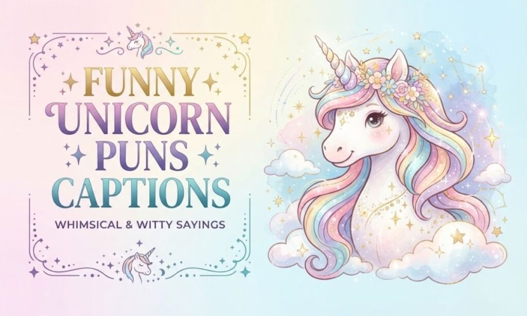 Funny Unicorn Puns Captions