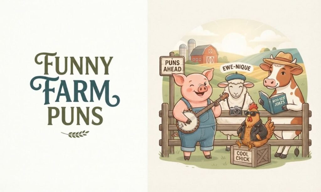 Funny farm puns