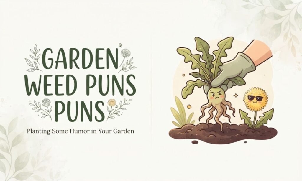 Garden weed pun