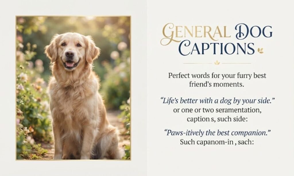 General Dog Captions